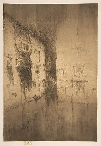 Nocturne: Palaces by James McNeill Whistler