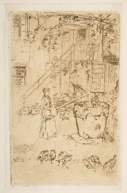 Turkeys by James McNeill Whistler