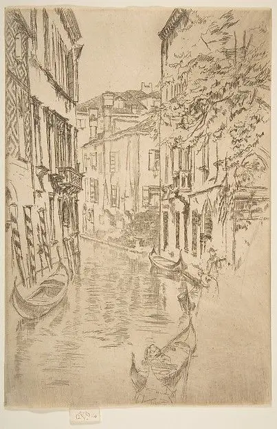 Quiet Canal by James McNeill Whistler
