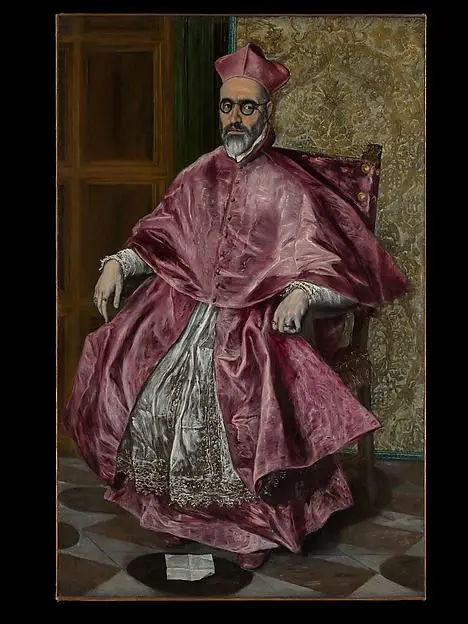 Cardinal Fernando Niño de Guevara (1541–1609) by El Greco (Domenikos Theotokopoulos)
