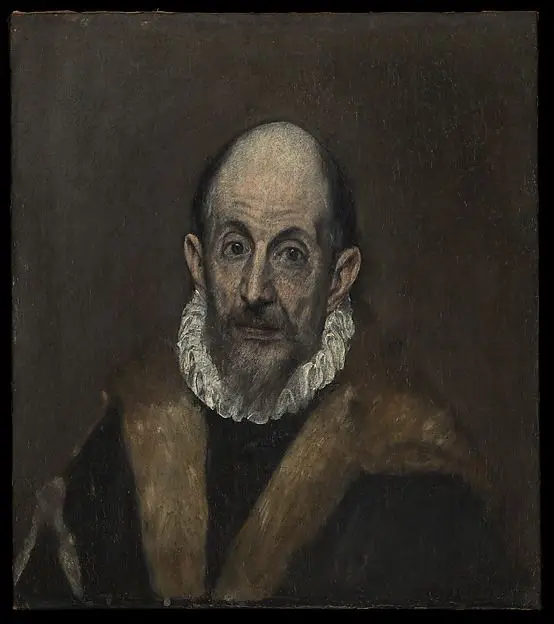 Portrait of an Old Man by El Greco (Domenikos Theotokopoulos)