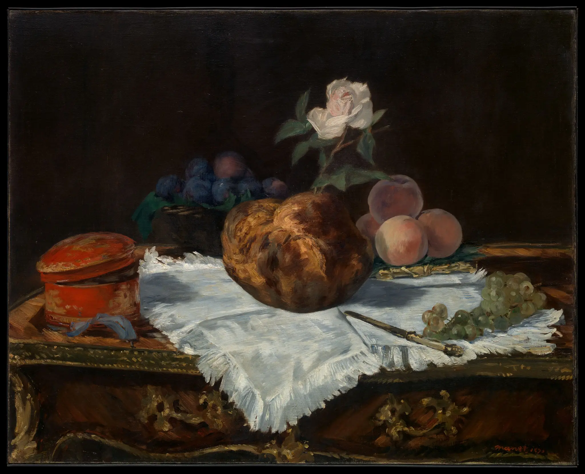 The Brioche by Edouard Manet