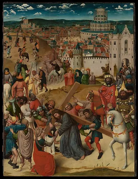 Christ Bearing the Cross by North Netherlandish (Bruges) Painter