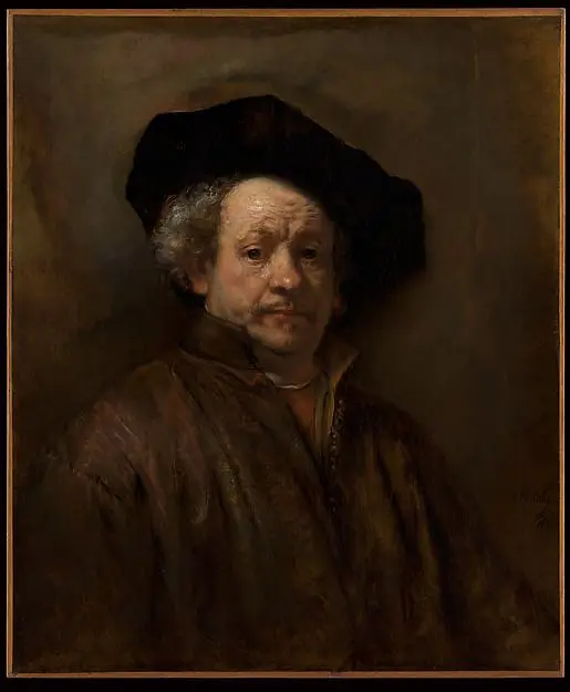 Self-Portrait by Rembrandt (Rembrandt van Rijn)