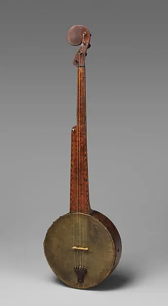 Fretless tackhead banjo by Unknown artist