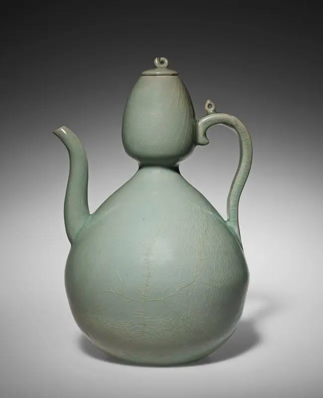 Ewer in the shape of a gourd by Korea