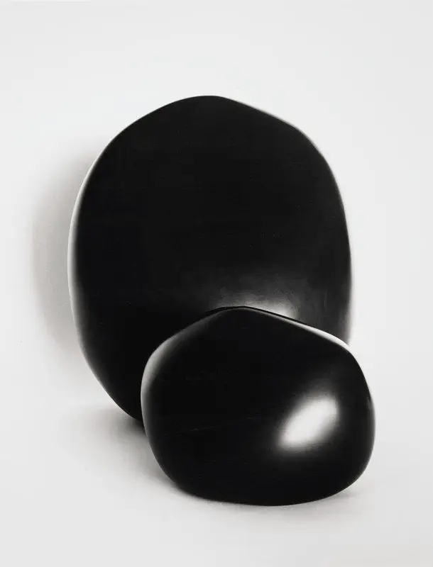 Portrait, Juan Hamilton Ceramic Sculptures, No. 5 by William Clift