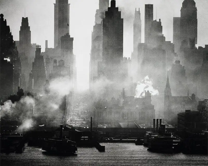 42nd Street as Viewed from Weehawken by Andreas Feininger