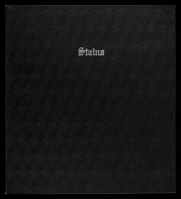 Portfolio Box for Stains by Edward Ruscha