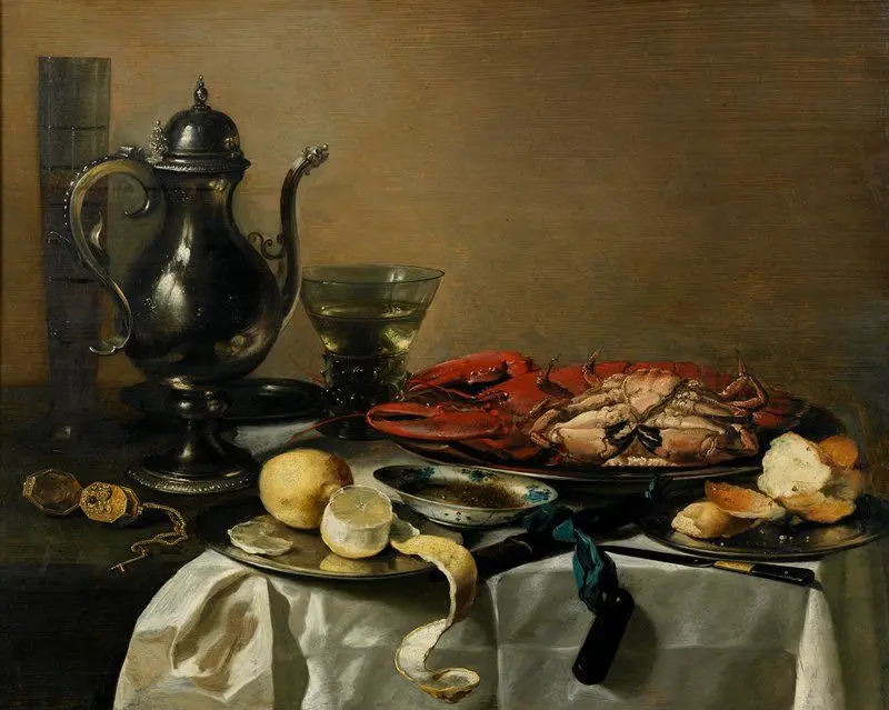 Still Life by Pieter Claesz.