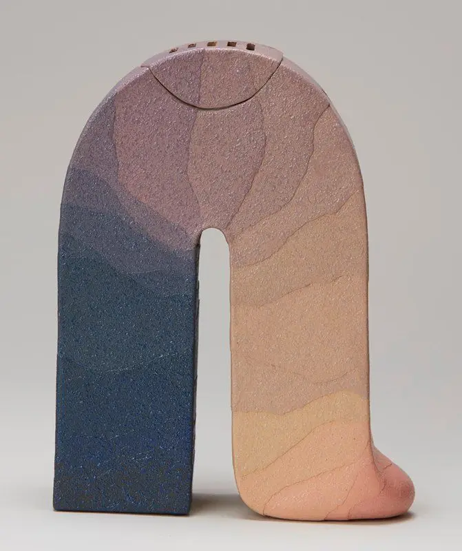 Incense burner by Miyashita Zenji