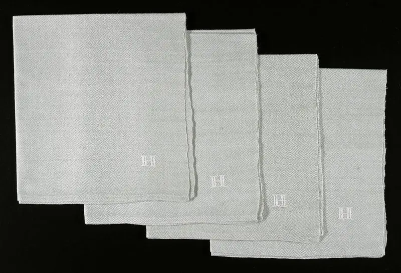Napkin, from a five-piece set by Helena Hernmarck