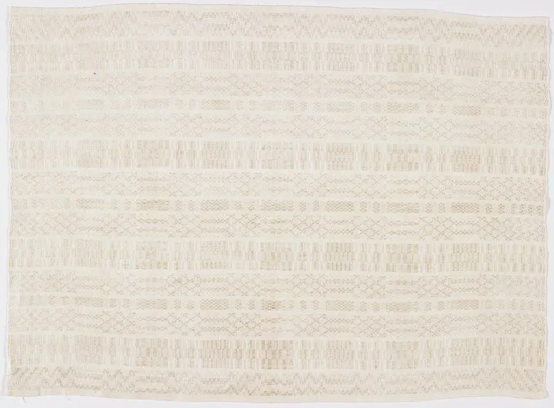 Table mat, one of a pair by Helena Hernmarck