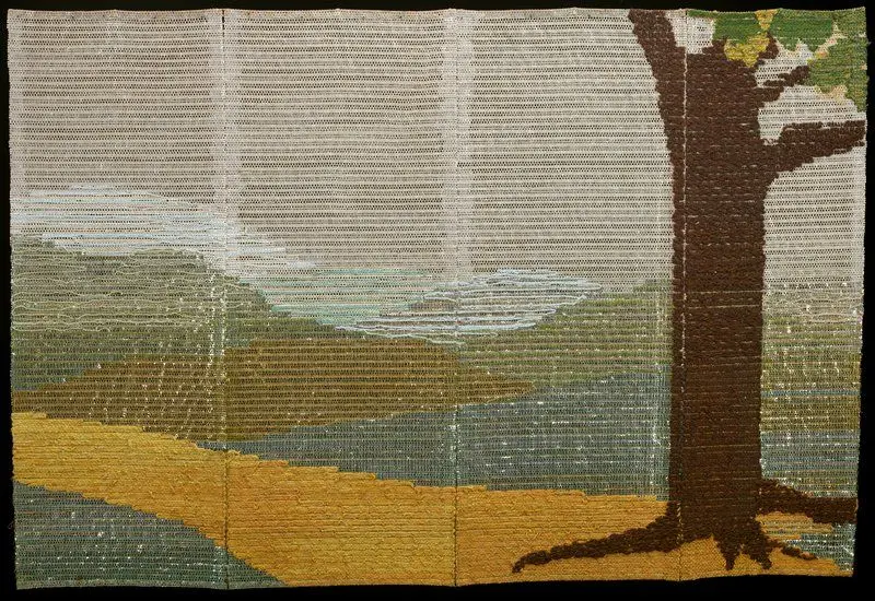 Tree Screen by Helena Hernmarck