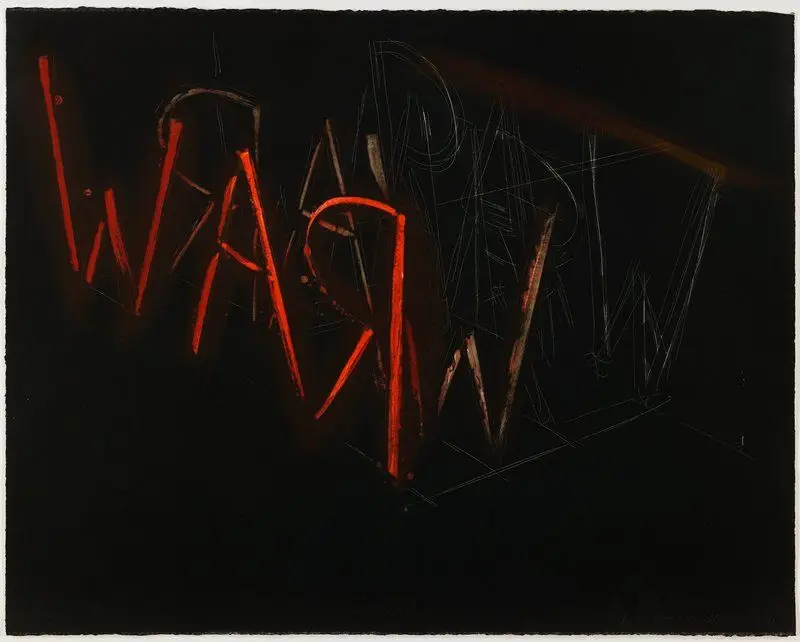 Raw-War by Bruce Nauman