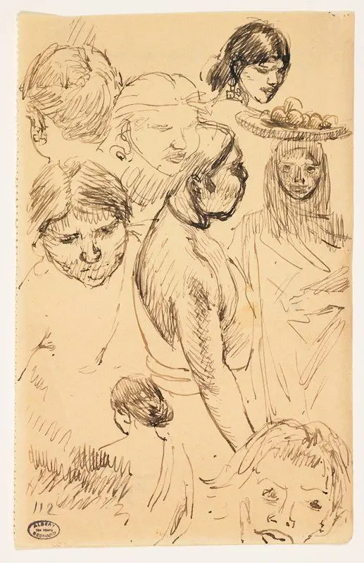 Studies of Women by Albert Besnard