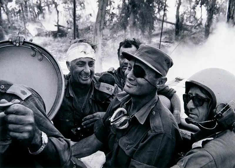 Crossing the Suez Canal, Yom Kippur War by Micha Bar-Am