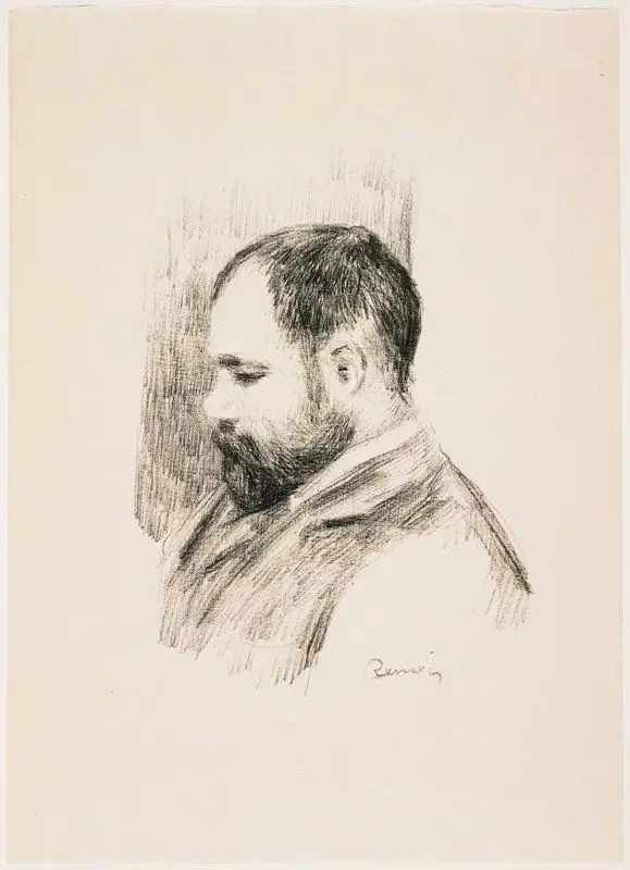 Ambroise Vollard by Pierre Auguste Renoir