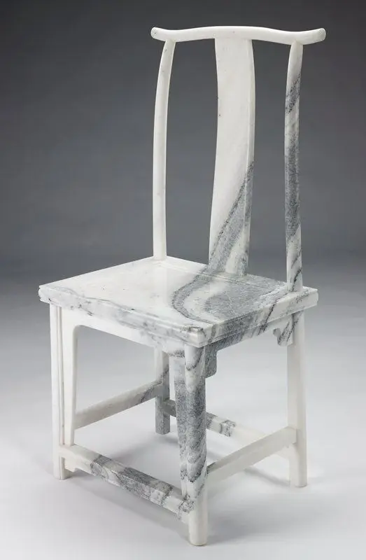 Marble Chair by Ai Weiwei
