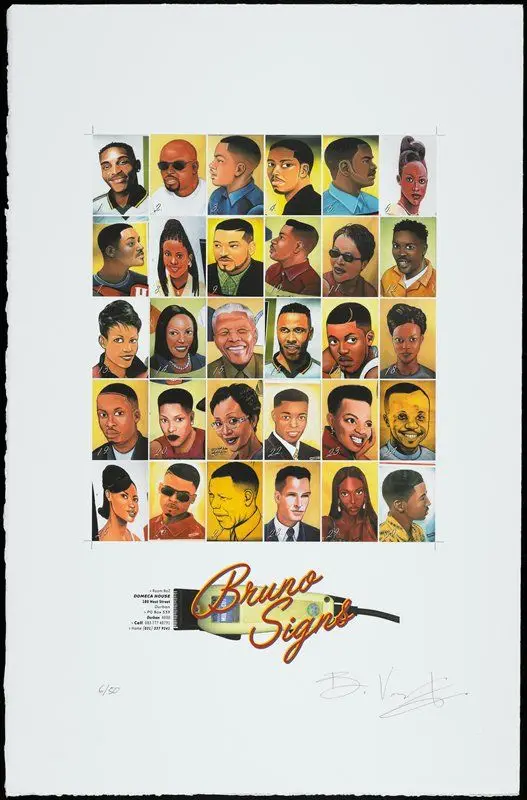 Untitled (Bruno Signs) by Brode Vosloo