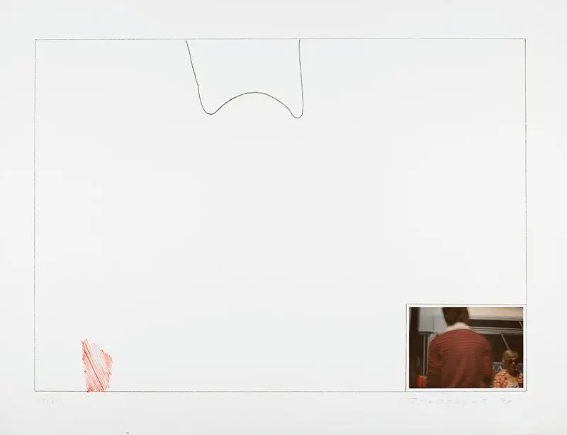 Raw Prints (Red) by John Baldessari
