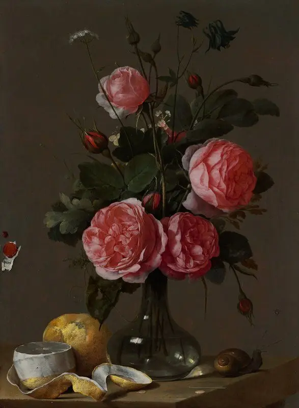 Floral Still Life by Jan Davidsz. de Heem