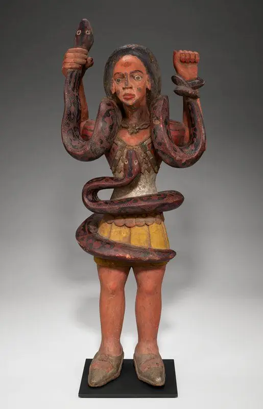 Mami Wata figure by Igbo artist