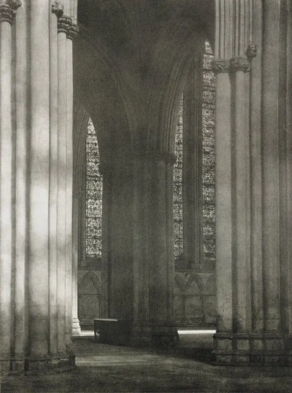 York Minster: Into the North Transept by Frederick H. Evans