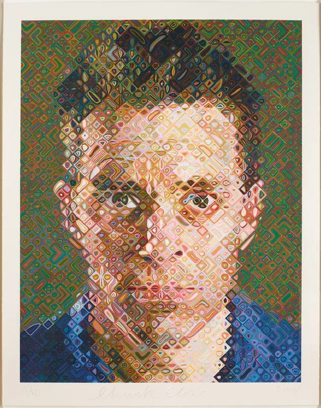 James by Chuck Close