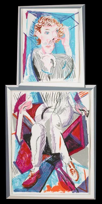 An Image of Gregory by David Hockney