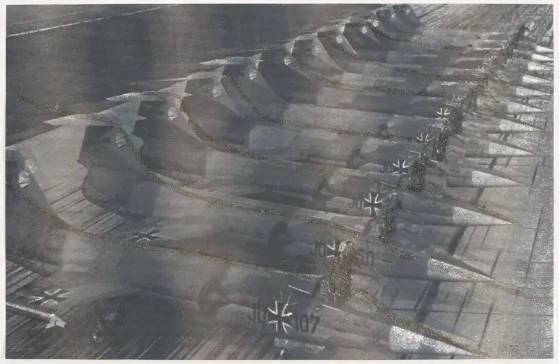 Starfighter I, from Grafik des Kapitalistischen Realismus (Graphics of Capitalist Realism) portfolio by Wolf Vostell