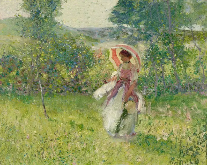The Parasol by Richard E. Miller