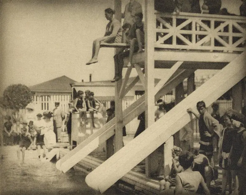 The Pool-- Deal by Alfred Stieglitz