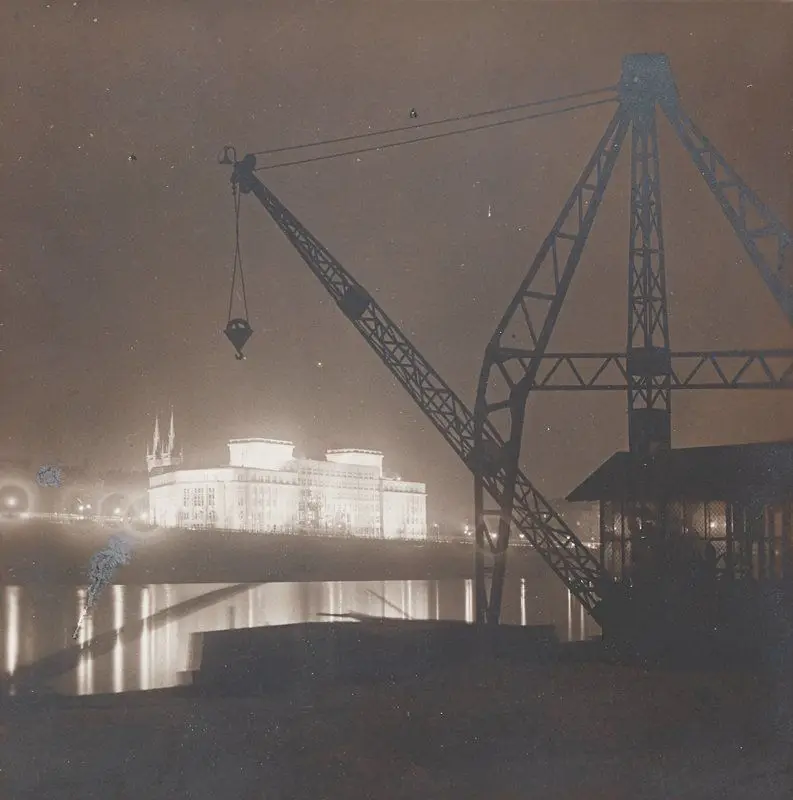 Industrial Scene, Prague by Josef Sudek