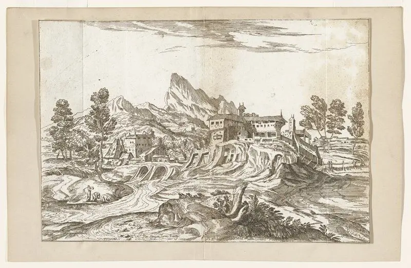 Print by Etcher: Valentin Lefebre