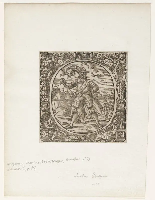 Print by Woodcutter: Leonhard Fronsperger