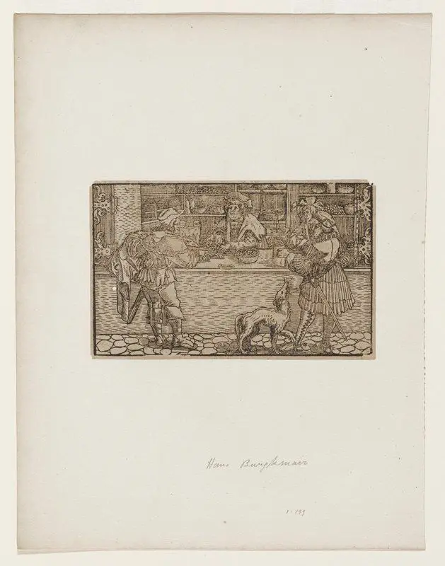 Print by Hans Burgkmair