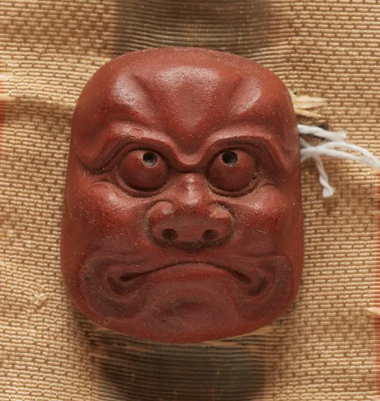 Netsuke (mask) by Japan