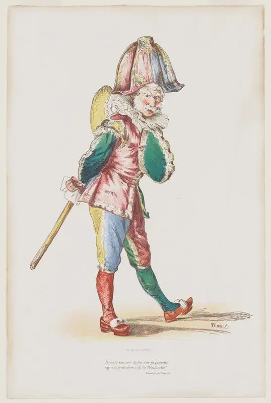 Polichinelle by Édouard Manet