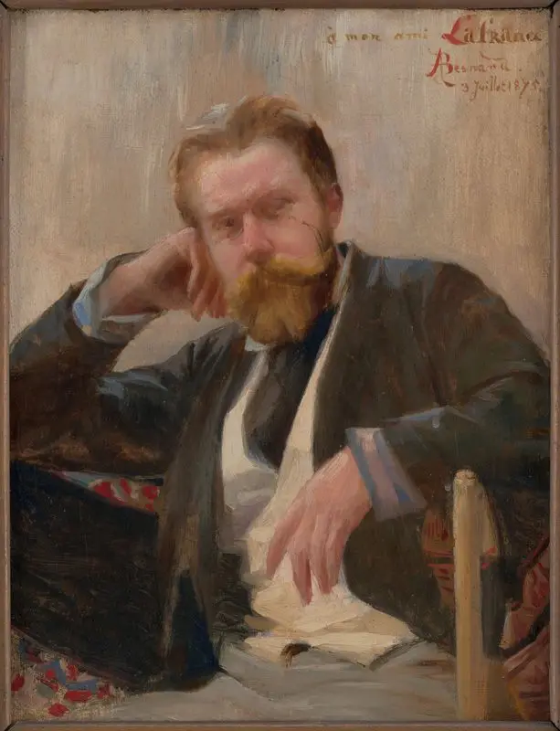 Portrait of the Sculptor Jules Lafrance by Albert Besnard
