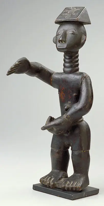 Male Figure, from a shrine group by Kwaku Benpoh