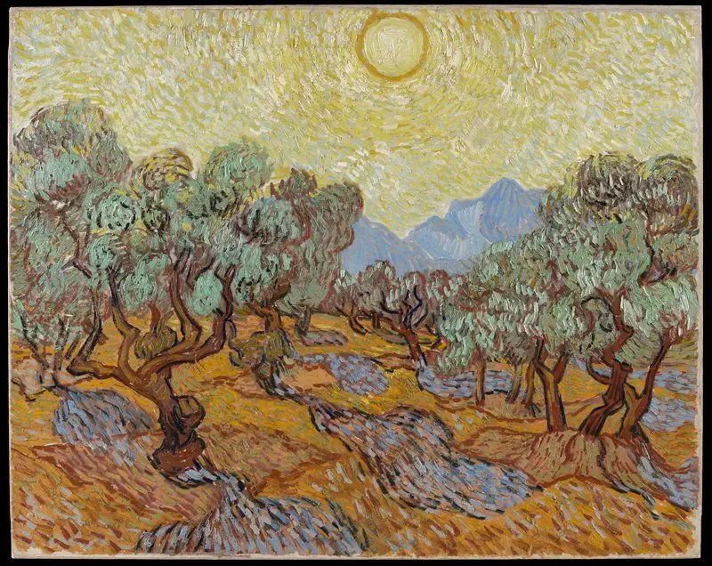 Olive Trees by Vincent van Gogh