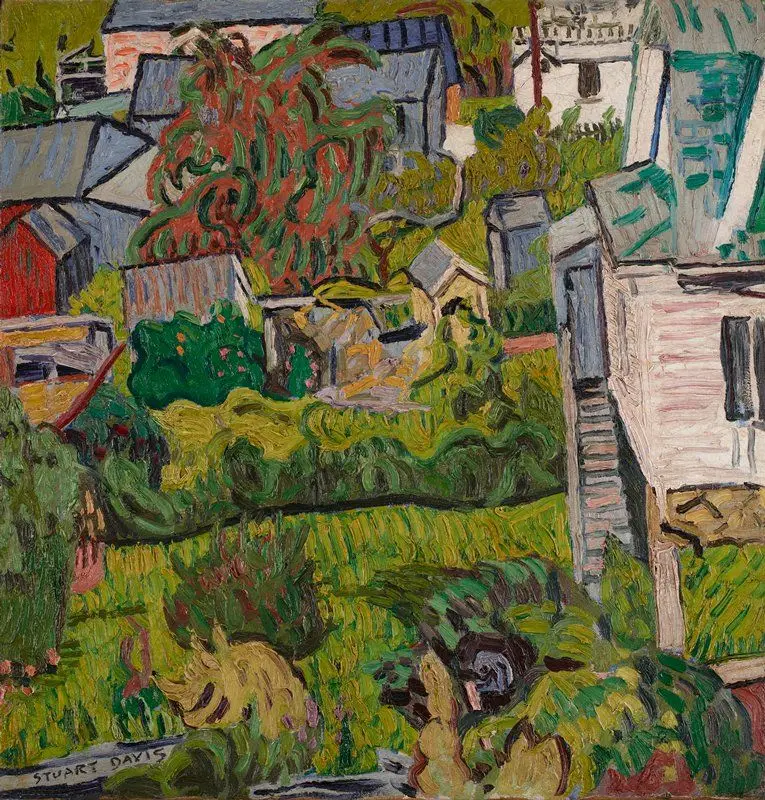 Untitled (Landscape) by Stuart Davis