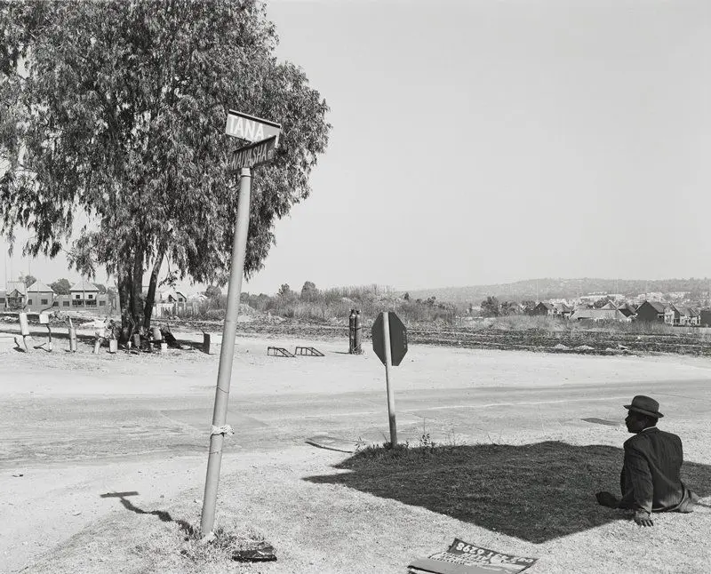 A domestic worker’s afternoon off, Sunninghill, Sandton, Johannesburg, 23 July 1999 by David Goldblatt