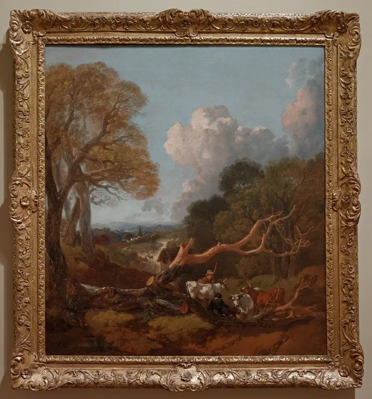 The Fallen Tree by Thomas Gainsborough R.A.