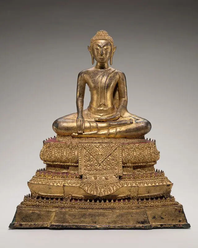 Buddha subduing Mara by Thailand