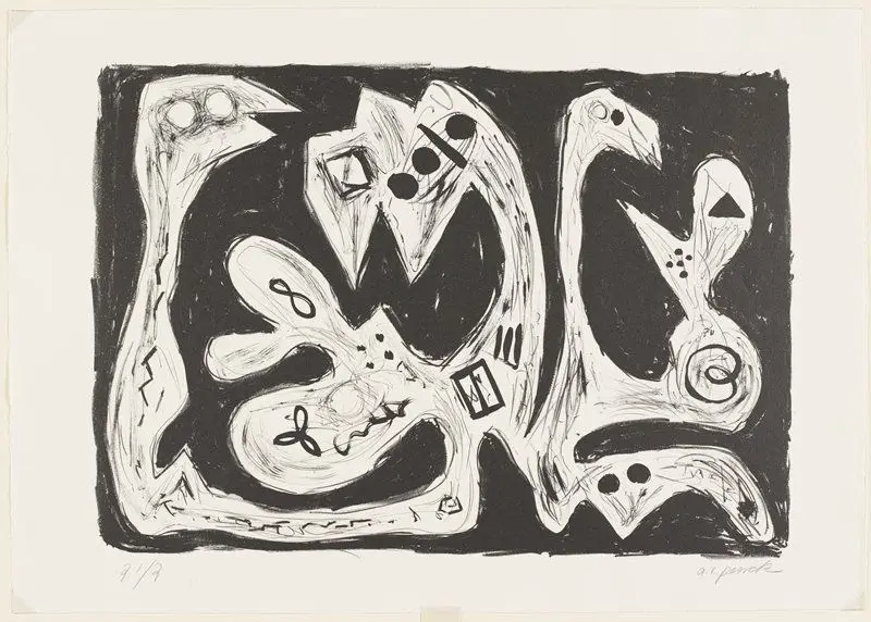 Idea for Sculpture No. 1, from Expedition to the Holyland by A. R. Penck (Ralf Winkler)