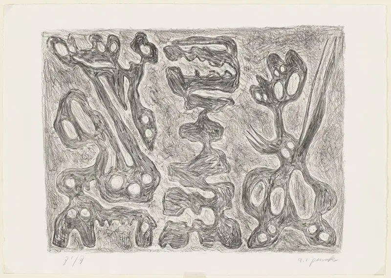 Idea for Sculpture No. 2, from Expedition to the Holyland by A. R. Penck (Ralf Winkler)