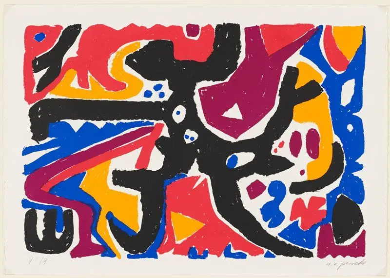 The Strong Point, from Expedition to the Holyland by A. R. Penck (Ralf Winkler)