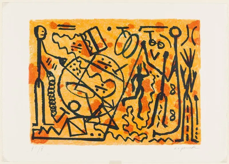 Water Problems, from Expedition to the Holyland by A. R. Penck (Ralf Winkler)